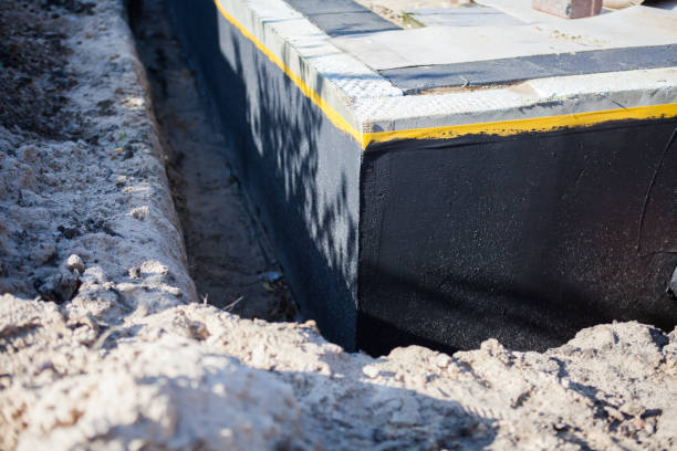 Residential Foundation Crack Repair installation at a Allen Park, MI home by SJ Waterproofing Pros