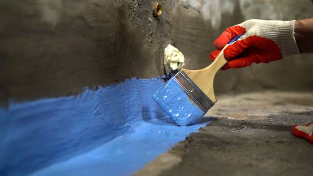 Commercial Foundation Crack Repair project at a Allen Park, MI business property by SJ Waterproofing Pros